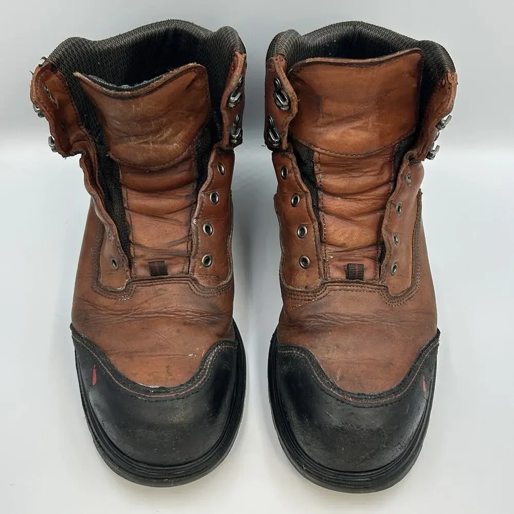 Red Wing Boots Men's Size 10 E2 Steel Toe Work ASTM F2413-11 2403 Missing Laces